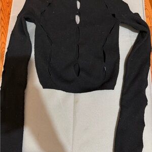 Urban Outfitters Black Knit Top